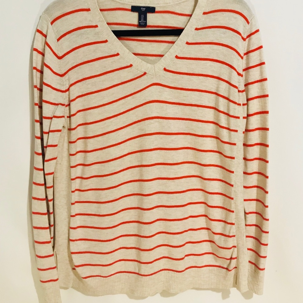 GAP V-neck sweater.